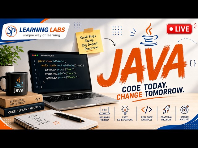 Java Full Course Marathon 🔴 | Java Python from Scratch