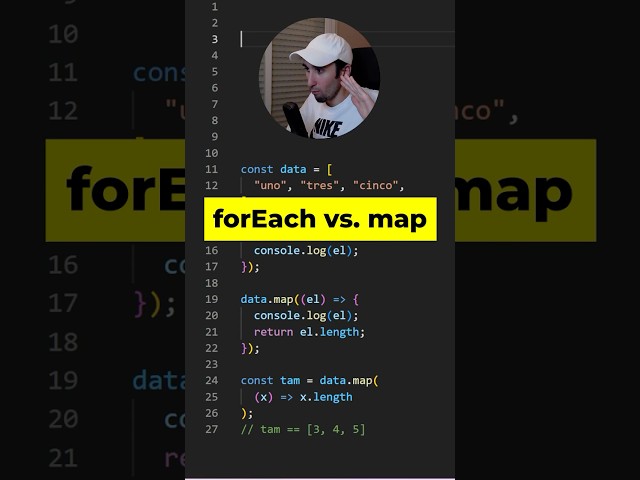🙅 forEach y map: ¡no los confundas! | #JavaScript