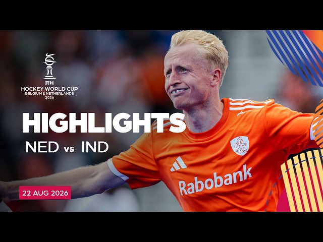 FIH Hockey Men's World Cup 2026, Game 31: Netherlands vs India | #HWC2026