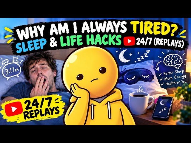 Psychology Tricks, Habits & Life Tips 🔴 24/7 Explainers (Replays)