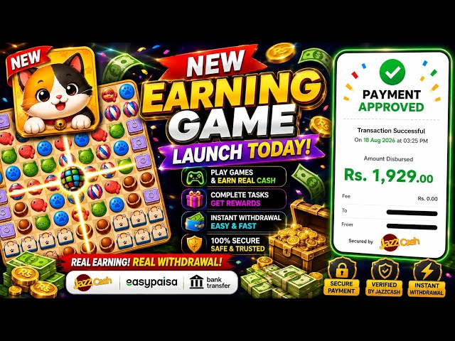 Live withdraw video 🔥 |  earn money online | Just Play and Earn Real Money 