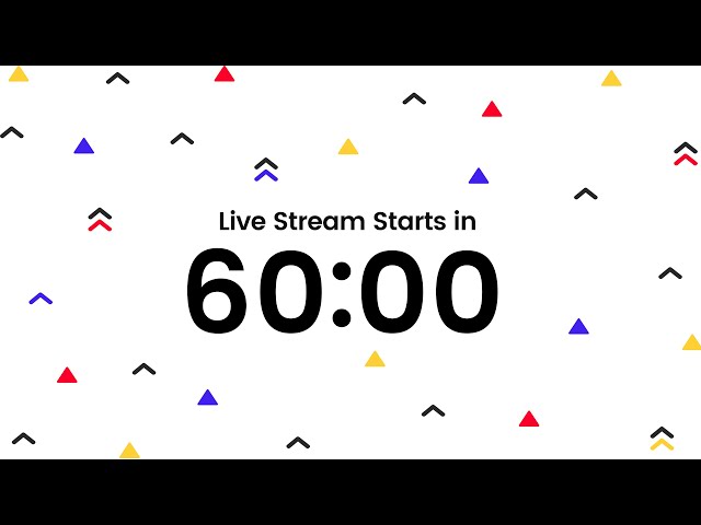 Downloadable Live Stream Starting Soon Intro (Free to Use)