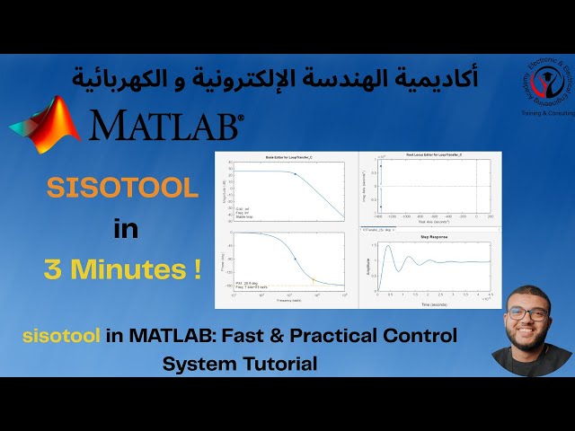 Episode 01 – How to Use MATLAB sisotool for tuning controller