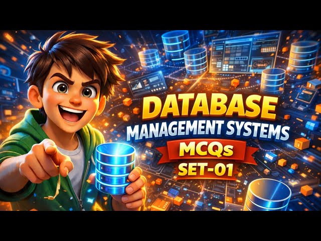 Database Management Systems MCQs: The ultimate practice set-1 (Database Management Systems MCQs)