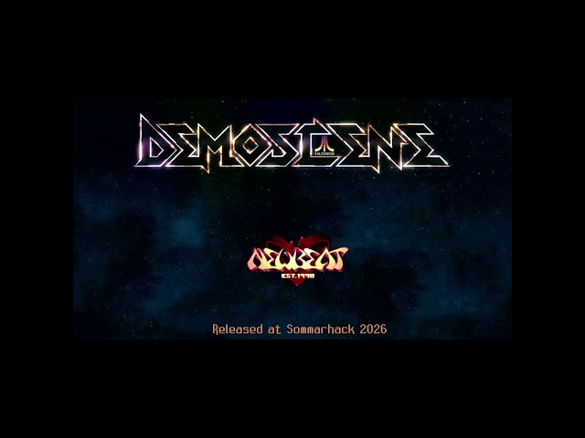 The Falcon030 Demoscene Poster by New Beat (Real Hardware)