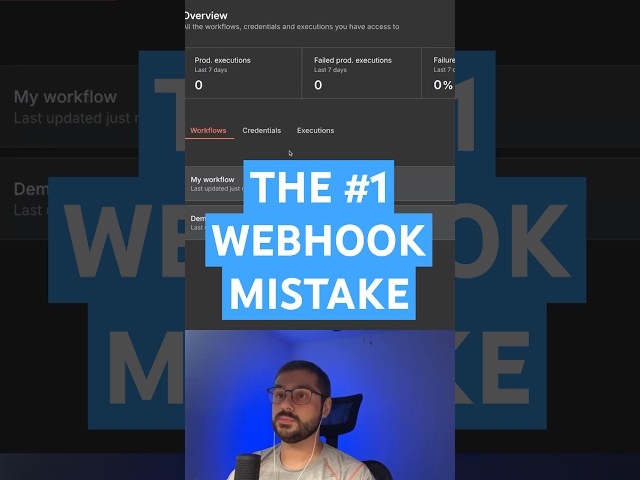 Fix This n8n Webhook Error in 60 Seconds ⚡️