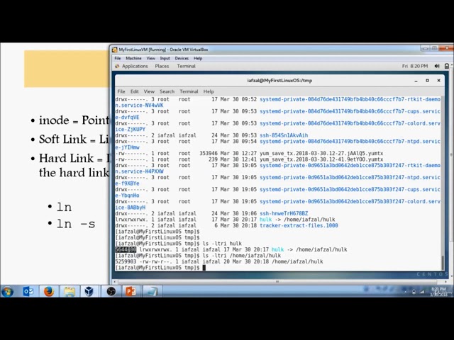 Soft and Hard Links in Linux