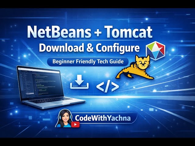 NetBeans + Tomcat Complete Setup in One Shot🔥 | Download, Configure & Run | Beginners Must Watch