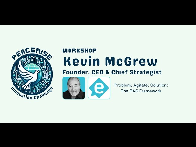 Workshop | Problem, Agitate, Solution - The PAS Framework