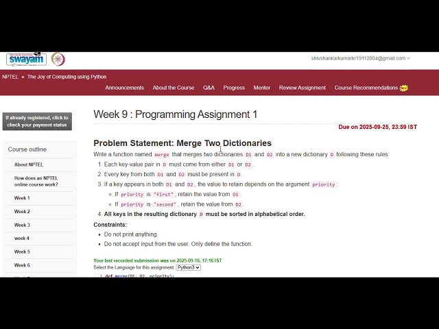 joy of computing using python week 9 program assignment.......................||