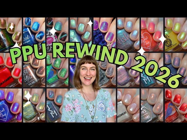 REWIND TIME! Your favourite nail polishes are coming back! July 2026 PPU Polish Pickup nail swatches