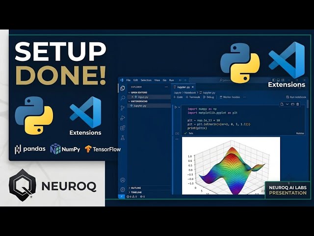 How to Install Python, VS Code & Jupyter Notebook
