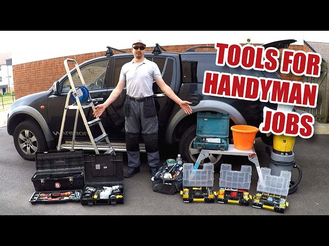 What do I take on Handyman Jobs?? Handyman tools you'll need!