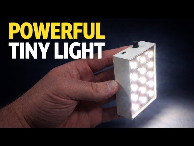 DIY Tiny LED Flashlight | Easy Electronics Project