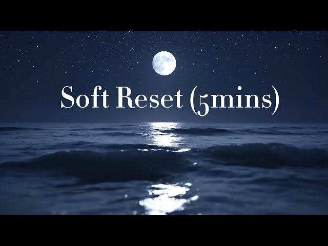 Soft Reset (5 minutes) |  Meditation for beginners to advance 