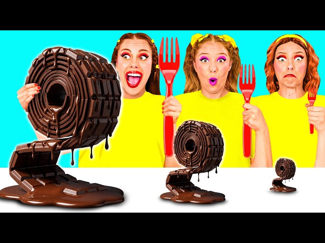 Big, Medium and Small Plate Challenge | Awesome Creative Challenge by BaRaDa