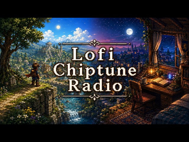 ⛺ 24/7 Lofi Chiptune Radio • Every traveler needs a cozy place to rest
