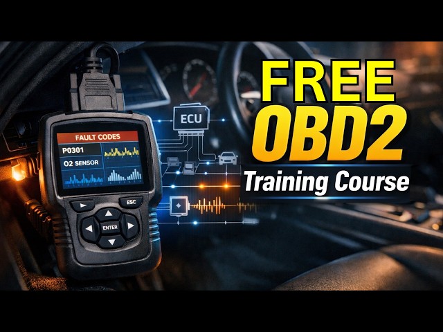 Introduction to OBD2 and Electronic Vehicle Diagnostics Full Course  #OBD2 #cardiagnostics #OBD1