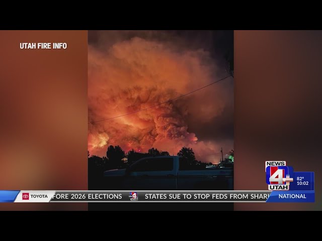 Wide Mouth 2 Fire rips through Millard County with no end in sight
