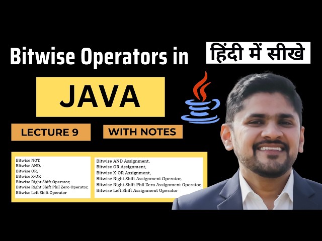 Bitwise Operators in Java with examples (Hindi) | Java Tutorial for Beginners | Amit Thinks
