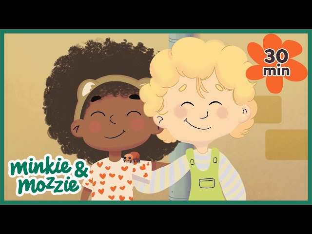 Rustige Kinderliedjes Compilatie -  Minkie & Mozzie - Nederlandse Kinderliedjes
