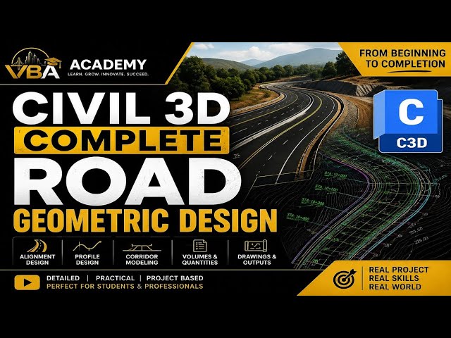 CIVIL 3D COMPLETE ROAD GEOMETRIC DESIGN — EP. 05: WORKING ON ALIGNMENT & PROFILE (SURFACE, PROPOSED)