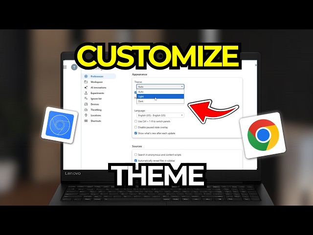 How To Customize The Chrome Developer Tools Color Theme | Tutorial 2026
