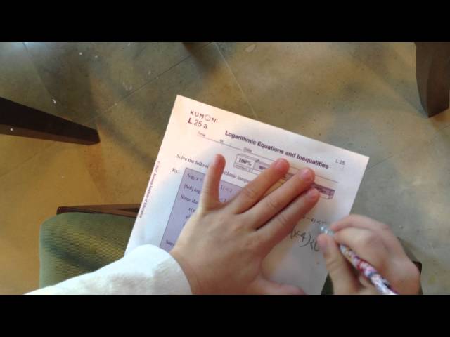 6 year old Teaching Logarithmic Inequalities