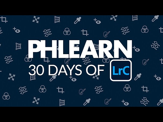 Welcome to 30 Days of Lightroom