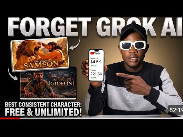 How I Make Faceless BIBLE ANIMATED Stories That ACTUALLY Make Money Using Free Al