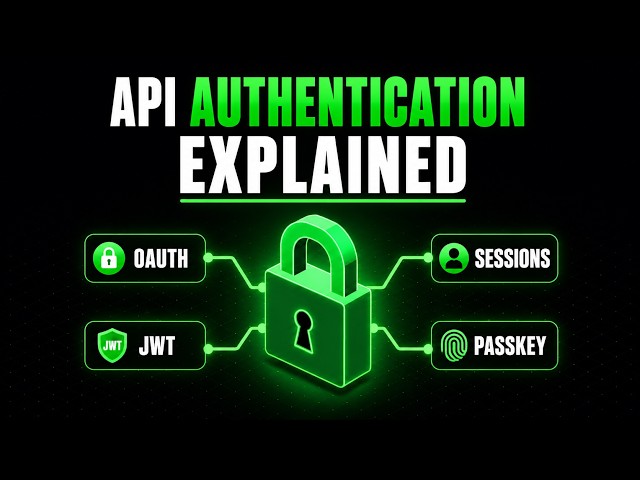 API Authentication Explained: OAuth vs JWT vs Sessions 🔐