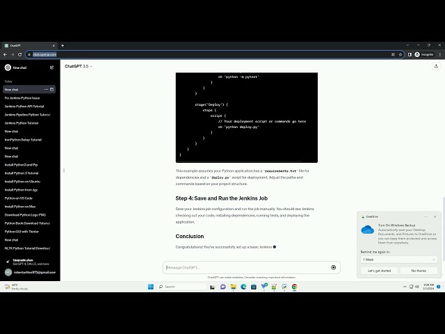 jenkins python deployment