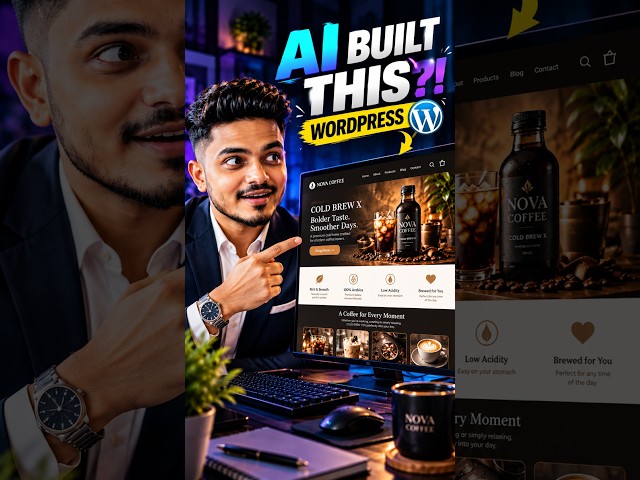 I Let AI Build a WordPress Website 🤯