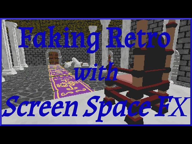 Creating an Early 90s Retro Screen Effect: Pixelation, Palletization, and LUTs