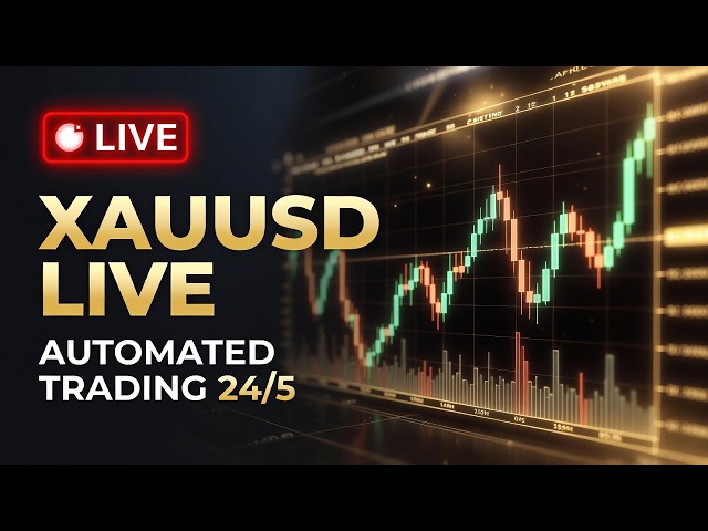 🔴 LIVE | Genesis Trading System – Automated Gold Trading 24/5 with Free Access