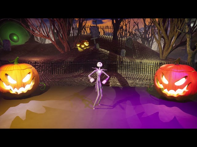 Spooky Scary Skellington (Jack) {HD Remix}