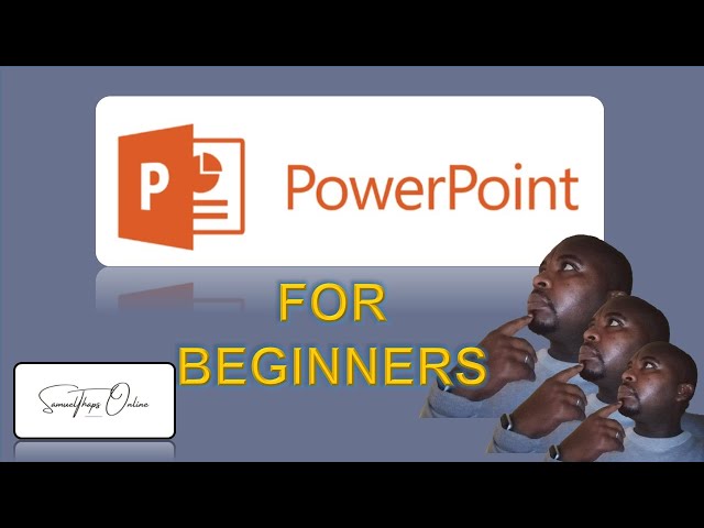 HOW TO USE MICROSOFT POWERPOINT TO CREATE A PROJECT PRESENTATION