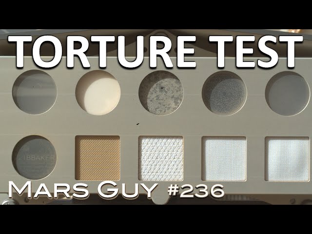 Surprising condition of spacesuit materials after 4+ years on Mars