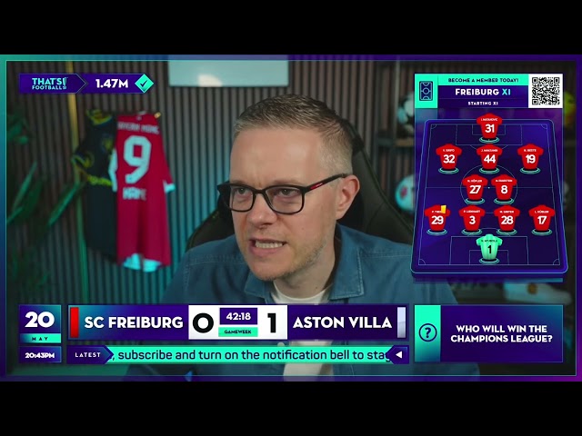 GOLDBRIDGE Best Bits | Freiburg 0-3 Aston Villa
