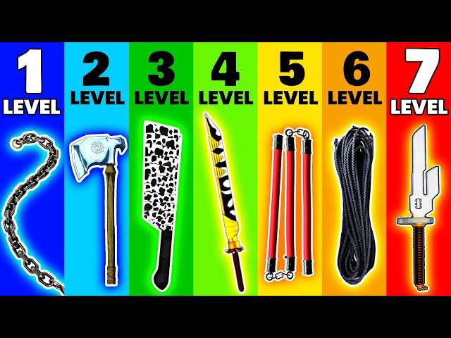 The 7 Levels Of Cursed Tools in Jutusu Kaisen