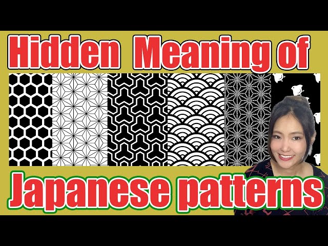 Hidden meaning of Japanese patterns [Kikko/Asanoha/Seigaiha]