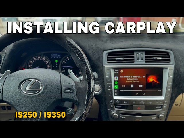 How to Install CarPlay Screen in Lexus IS250/IS350 - Step-by-Step Tutorial | BEST UPGRADE!