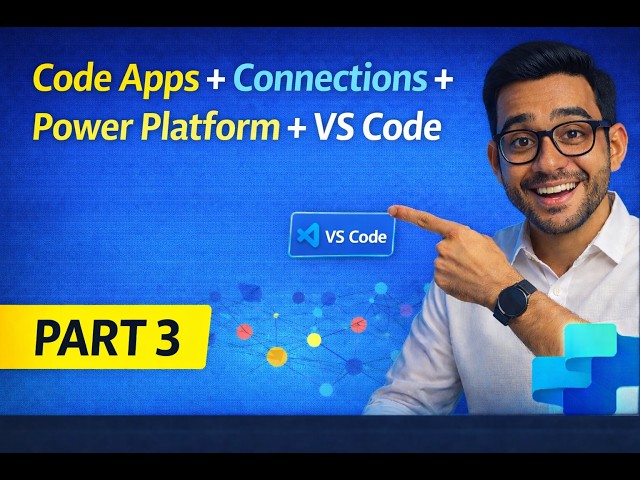 Power Apps Code Apps + Connections Explained | Power Platform + VS Code Setup | Part 3 #codeapps