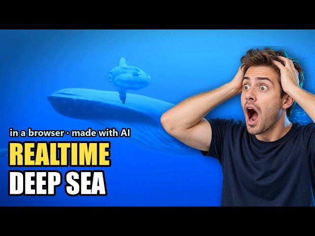 Realtime Deep Sea in the Browser — Made with AI (WebGPU, Claude Opus 5.5)