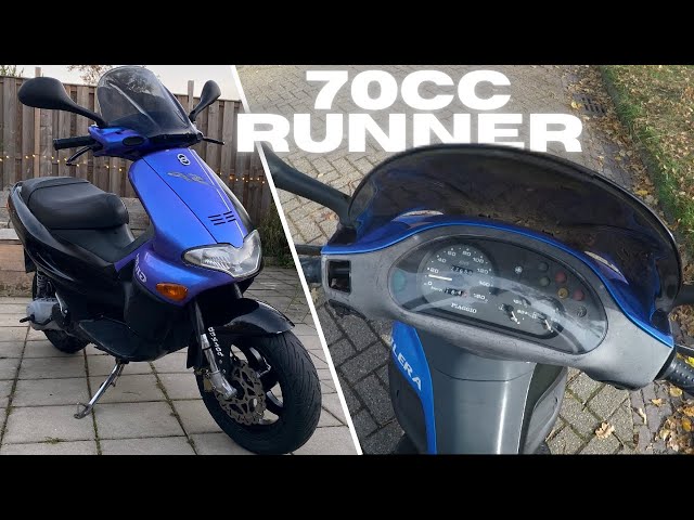 GILERA RUNNER 70CC POV!!