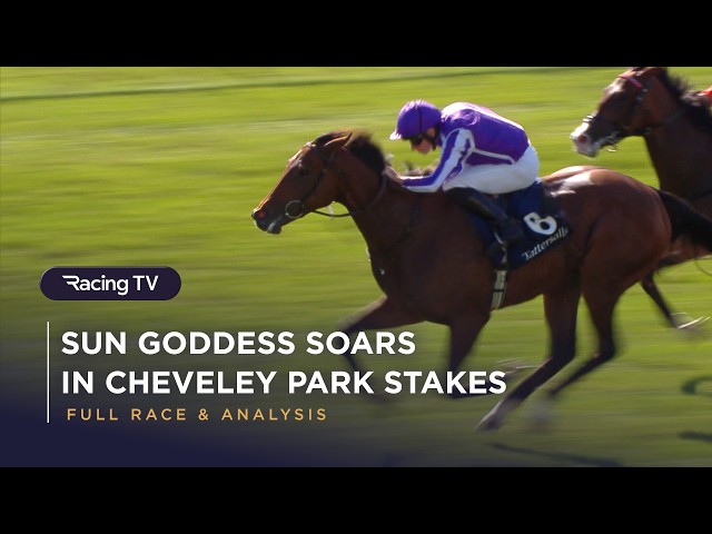 Sun Goddess soars in Cheveley Park Stakes | Full Race | Racing TV