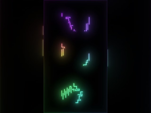 Glow Maze  #videobackground #backgroundvisuals  #videoloop