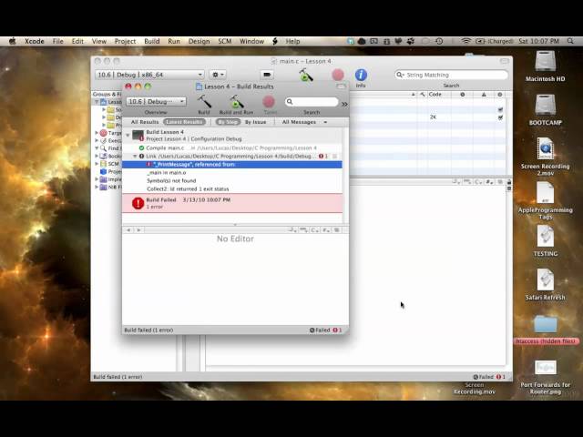 C Programming on the Mac L4 - Functions