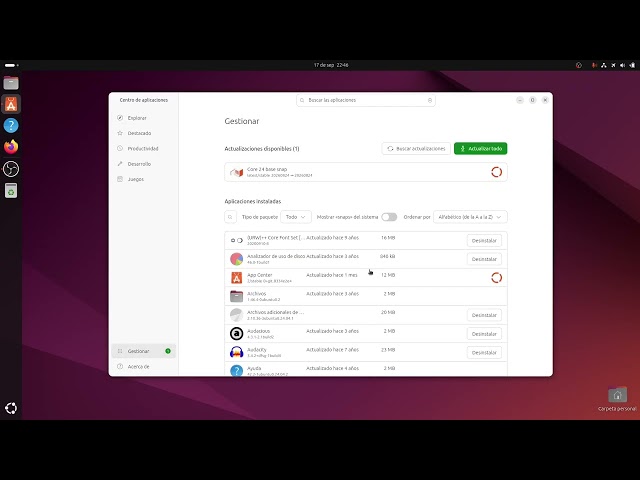 Cómo DESINSTALAR Programas en UBUNTU 24.04 (Fácil y Rápido)