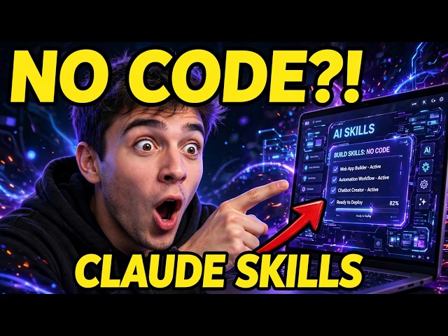 Claude Skills Just Changed Everything - Build AI Skills and Agents | No-Code AI Agents in 10 Minutes